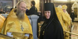 Музей - Представители монашества Русской Православной Церкви поздравили Патриарха Кирилла с девятилетием интронизации