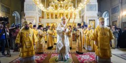Святейший Патриарх Кирилл вернул икону Богородицы «Целительница» в Алексеевскую женскую обитель Москвы
